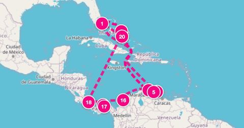 George Town Great Exuma Cruise Port - 21 Night Southern Caribbean & Panama Canal: Abc Islands (Ft. Lauderdale Roundtrip)