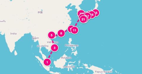 Matsuyama Cruise Port - 25 Night Southeast Asia & Japan With Halong Bay (Singapore To Tokyo)