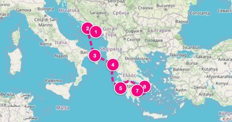 Nafplion Cruise Port - 7 Night Greece & Dalmatian Delights (Dubrovnik To Athens)