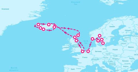 Antwerp Cruise Port - 21 Night Isles & Ice: From Scotland To Scandinavia (Dover To Copenhagen)