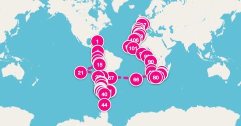 Rouen Cruise Port - 120 Night Cape To Cape World Voyage: Miami To Dover (Miami To Dover)