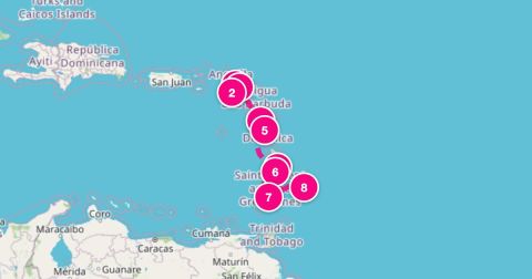 Saba Cruise Port - 7 Night St. Barths & Caribbean Gems (Philipsburg To Bridgetown)