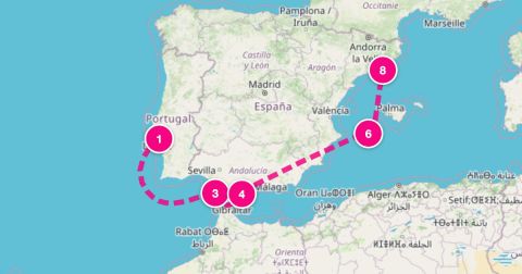 Puerto Banus Cruise Port - 7 Night Portugal To The Spanish Riviera (Lisbon To Barcelona)