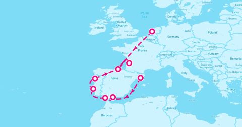 Cruise Bay Of Biscay Cruise Port - 11 Night Culinary Delights (Amsterdam To Barcelona)