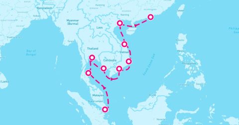 Sihanoukville Cruise Port - 14 Night Far East Discovery (Singapore To Hong Kong)
