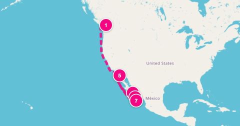 Loreto Cruise Port - 11 Night Pacific Coastal & Baja Peninsula (Vancouver To San Diego)