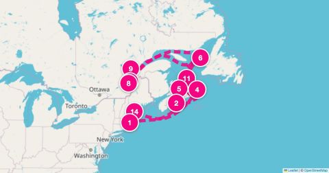 Cap-Aux-Meules Cruise Port - 14 Night Canada & New England: Unesco Sites & Nights Collectors (Boston Roundtrip)