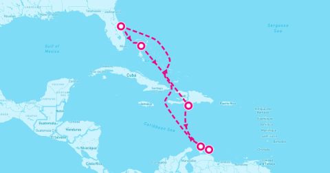 Cabo Rojo Cruise Port - 8 Night Southern Caribbean & Perfect Day (Port Canaveral Roundtrip)