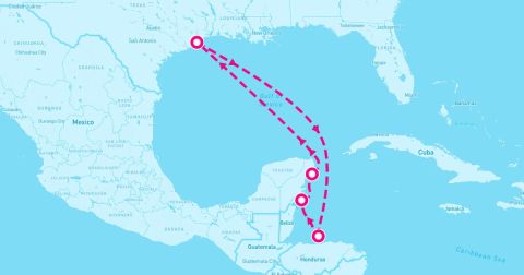 Coxen Hole Cruise Port - 7 Night Western Caribbean (Galveston Roundtrip)