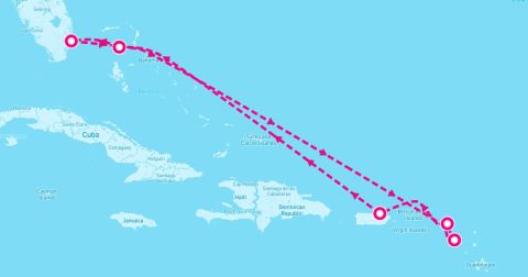 Basseterre Cruise Port - 8 Night Eastern Caribbean & Perfect Day (Ft. Lauderdale Roundtrip)