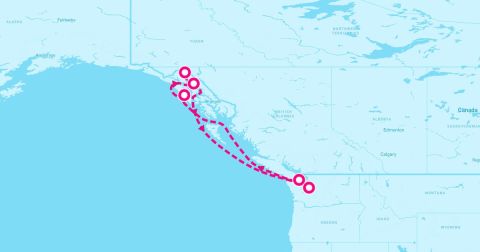 Sitka Cruise Port - 7 Night Alaska Experience (Seattle Roundtrip)