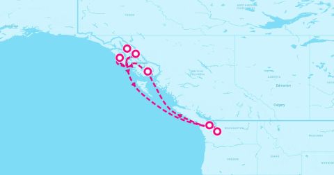 Cruise Endicott Arm & Dawes Glacier Cruise Port - 7 Night Alaska Experience (Seattle Roundtrip)