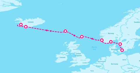 Torshavn Cruise Port - 8 Night Scandinavia: Norway Iceland & Faroe Islands (Copenhagen To Reykjavik)