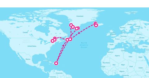 Cruise Saguenay Fjord Cruise Port - 18 Night North Atlantic: Iceland Greenland & Quebec (Reykjavik To Montreal)