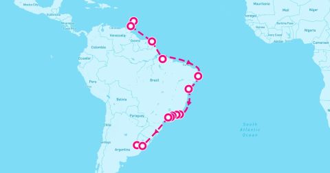 Parati Cruise Port - 23 Night Brazil & Argentina (Bridgetown To Buenos Aires)