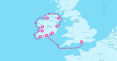 Bantry Cruise Port - 11 Night Ireland Intensive (Dublin To Portsmouth)