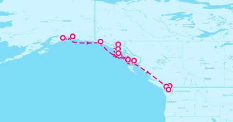 Klawock Alaska Cruise Port - 11 Night Hubbard Glacier Icy Strait & Ketchikan (Whitter To Vancouver)