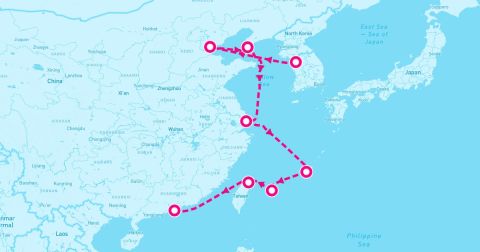 Dalian Cruise Port - 15 Night China Intensive: Beijing Shanghai & Hong Kong (Seoul To Hong Kong)