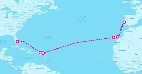 Lanzarote Cruise Port - 15 Night Transatlantic: Lisbon Tenerife & Miami (Lisbon To Miami)