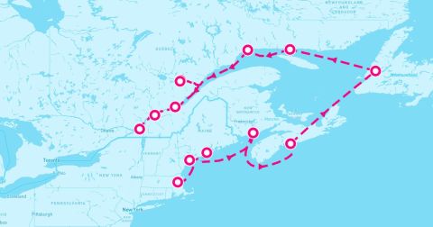 Trois-Rivieres Cruise Port - 12 Night Canada & New England Intensive: Portland Saguenay & Montreal (Boston To Montreal)
