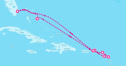 Princess Cays Cruise Port - 10 Night Eastern Caribbean With Tortola (Ft. Lauderdale Roundtrip)