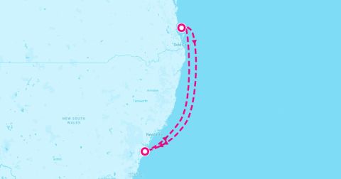 Moreton Island Cruise Port - 4 Night Tangalooma - Moreton Island (Sydney Roundtrip)