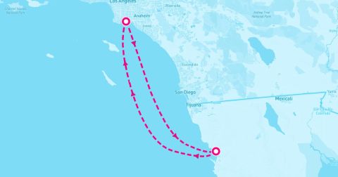 Long Beach Cruise Port - 3 Night Baja Mexico (Los Angeles Roundtrip)
