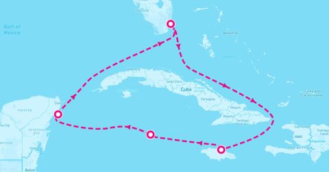 Ocho Rios Cruise Port - 6 Night Western Caribbean (Miami Roundtrip)