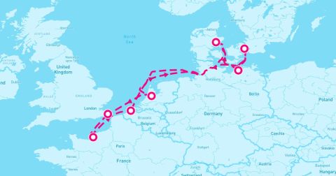 Aarhus Cruise Port - 9 Night Northern Europe (Dover Roundtrip)