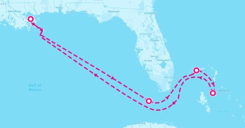 Key West Cruise Port - 7 Night Eastern Caribbean (New Orleans Roundtrip)