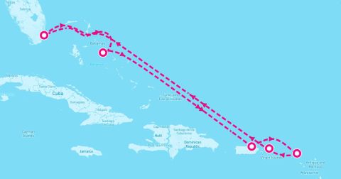 Princess Cays Cruise Port - 8 Night Eastern Caribbean (Miami Roundtrip)