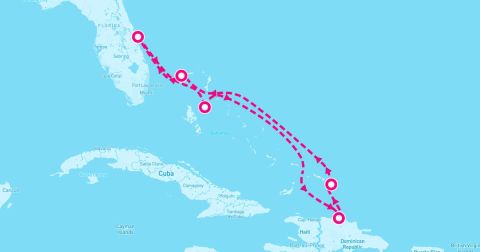 Grand Turk Island Cruise Port - 7 Night Eastern Caribbean (Port Canaveral Roundtrip)