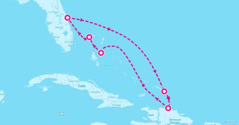 Amber Cove Cruise Port - 7 Night Eastern Caribbean (Port Canaveral Roundtrip)
