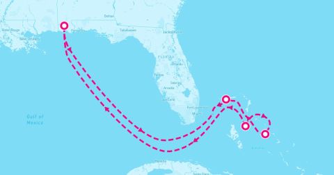 Mobile Cruise Port - 8 Night Bahamas (Mobile Roundtrip)