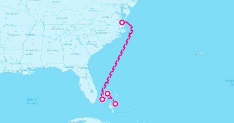 Norfolk Cruise Port - 6 Night Bahamas (Norfolk Roundtrip)