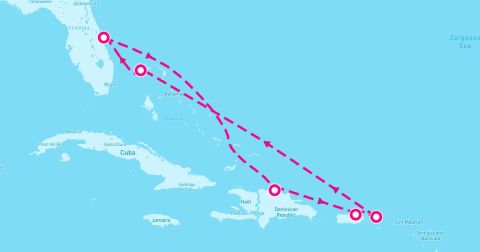 Amber Cove Cruise Port - 8 Night Eastern Caribbean - Americas 250th Birthday (Port Canaveral Roundtrip)