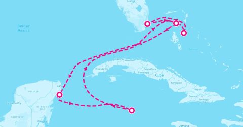 George Town Cruise Port - 7 Night Grand Cayman Mexico & Perfect Day (Miami Roundtrip)