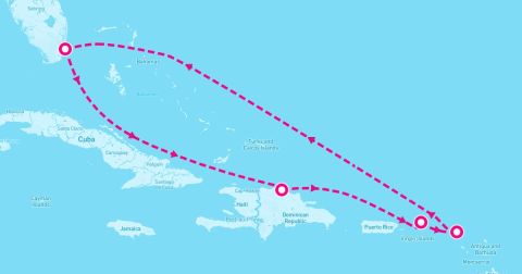 Puerto Plata Cruise Port - 7 Night Tortola St. Maarten & Puerto Plata (Miami Roundtrip)