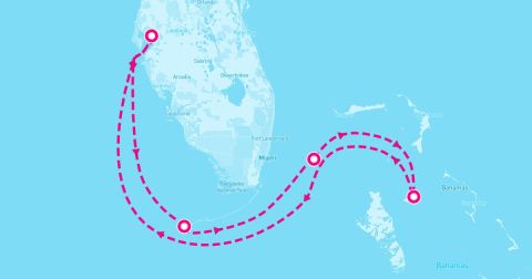 Bimini Cruise Port - 7 Night Key West & Bahamas (Tampa Roundtrip)