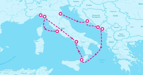 Portofino Cruise Port - 10 Night Best Of Italy & Croatia (Ravenna To Rome)