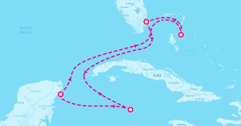 George Town Cruise Port - 6 Night Grand Cayman Bahamas & Mexico (Ft. Lauderdale Roundtrip)