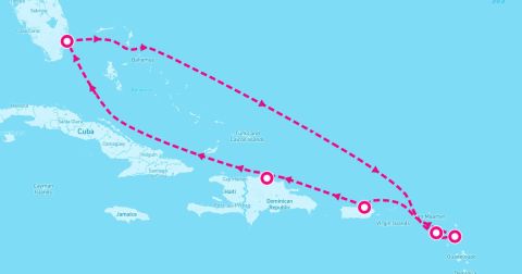 St. John's Cruise Port - 8 Night Antigua St. Kitts & San Juan (Ft. Lauderdale Roundtrip)