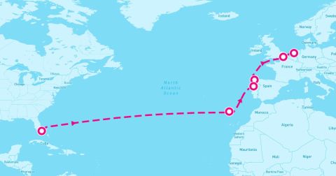 Amsterdam Cruise Port - 14 Night Spain & Portugal Transatlantic (Ft. Lauderdale To Amsterdam)