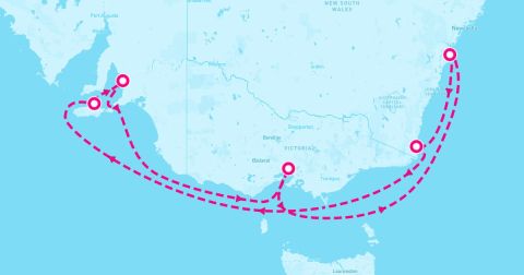 Adelaide Cruise Port - 8 Night Australia Wine Voyage (Sydney Roundtrip)