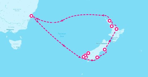 Cruise Doubtful Sound Cruise Port - 12 Night New Zealand (Sydney Roundtrip)
