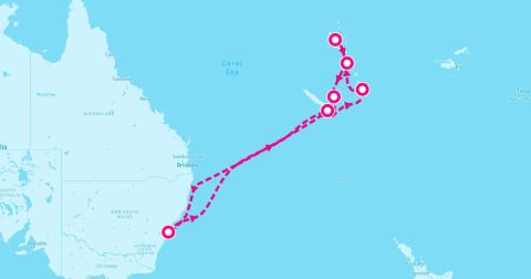 Luganville Cruise Port - 12 Night South Pacific (Sydney Roundtrip)