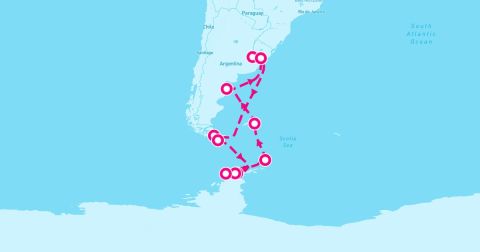 Cruise Schollart Channel Cruise Port - 14 Night Antarctica (Buenos Aires Roundtrip)
