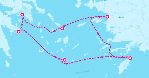 Hydra Cruise Port - 7 Night Best Of Greece (Athens Roundtrip)