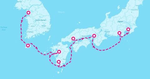 Kumamoto Cruise Port - 12 Night Best Of Japan & South Korea (Seoul To Yokohama)