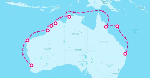 Port Douglas Cruise Port - 15 Night Northern Explorer (Fremantle To Brisbane)